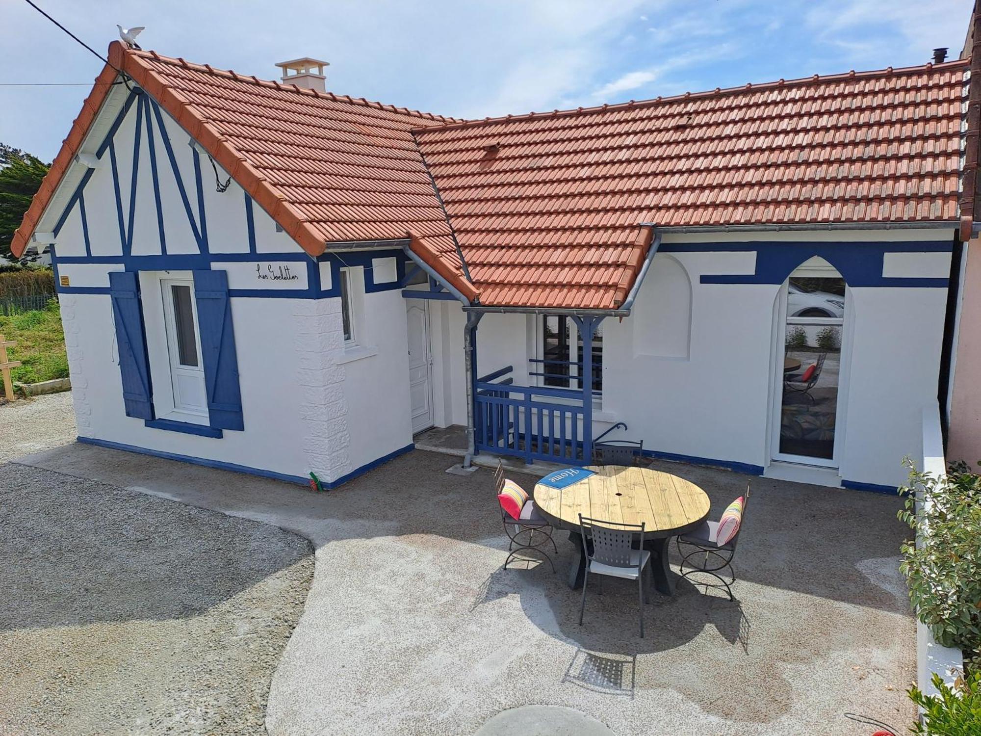 Les Goelettes A 250 M De La Plage Barneville-Carteret Exteriér fotografie